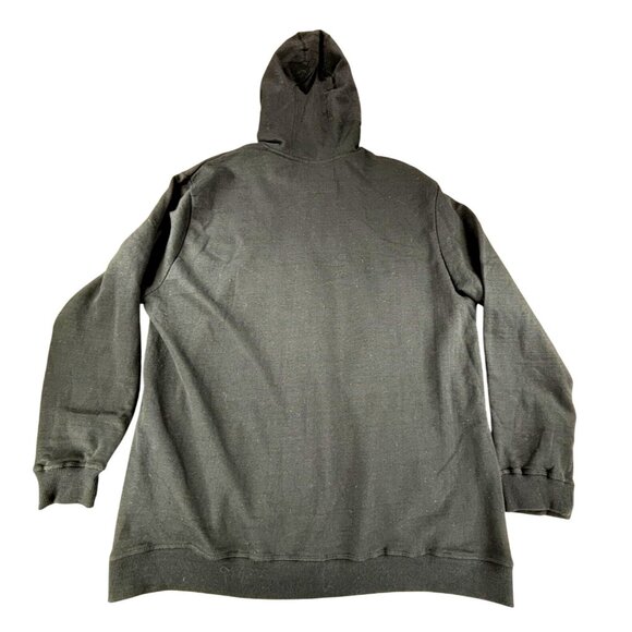 Realtree Fleece Hoodie Camouflage Flag Mens XXL Black Pullover Kangaroo Pocket - Picture 2 of 8